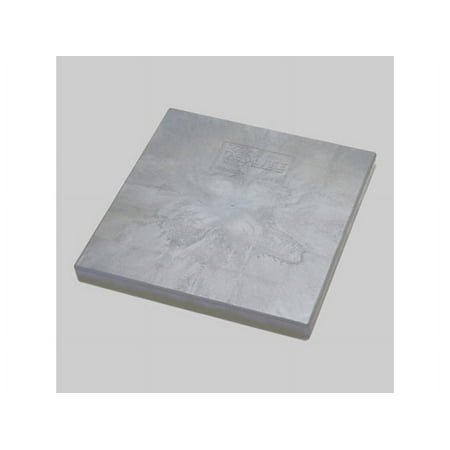E Lite EL2424-2 24 in. x 24 in. x 2 in. E-Lite Plastic Condensing Unit Pad Gray