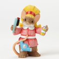 thumbnail image 1 of Charming Tails You Always Do It Up Right Hair Stylist Mouse Figurine, 1 of 1