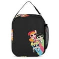 thumbnail image 3 of The Powerpuff Gi-rls Cute Lunch Bag Insulated Portable Lunch Box Cooler Bag Reusable Totes Handbag, 3 of 8
