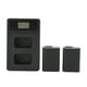 thumbnail image 5 of Kit de Carga de Batería de Cámara, 7.2V 1850MAH High Capacidad Dual Puerto USB NP FW50 Batería de Cámara para ZVE10, 5 of 7