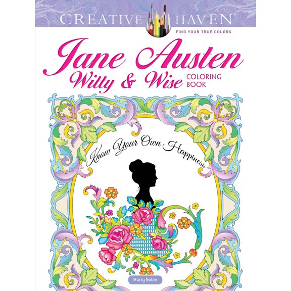 Pre-Owned Creative Haven Jane Austen Witty & Wise Coloring Book Paperback