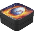 thumbnail image 2 of GZHJMY Hot Water Baseball Jewelry Box Organizer for Women Girls, Travel Jewelry Case Jewelry Organizer for Storage Rings Earrings Necklaces Bracelets85 for Necklace Bracelet Earrings Rings, 2 of 7
