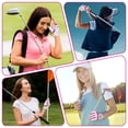 thumbnail image 6 of HANDLANDY Womens Golf Glove Fingerless Left Hand 1 Pack, Breathable Ladies Summer Golf Glove with Non-Slip Grip for Women Golfers, 6 of 7