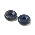 thumbnail image 2 of Natural Lazuli Donut/Pi Disc Charms 12~13x3~4mm Hole: 3mm Diy, 2 of 3