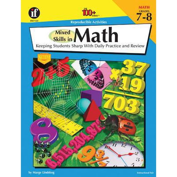 Pre-Owned Mixed Skills in Math, Grades 7 - 8: Keeping Students Sharp with Daily Practice and Review (Paperback) 1568228619 9781568228617