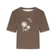 thumbnail image 3 of Camisetas Sobredimensionadas para Mujeres Gota Hombro Cuello Redondo Cultivo Top de Entrenamiento, Blusa de Verano Casual para Diario Y Fitness, 3 of 5