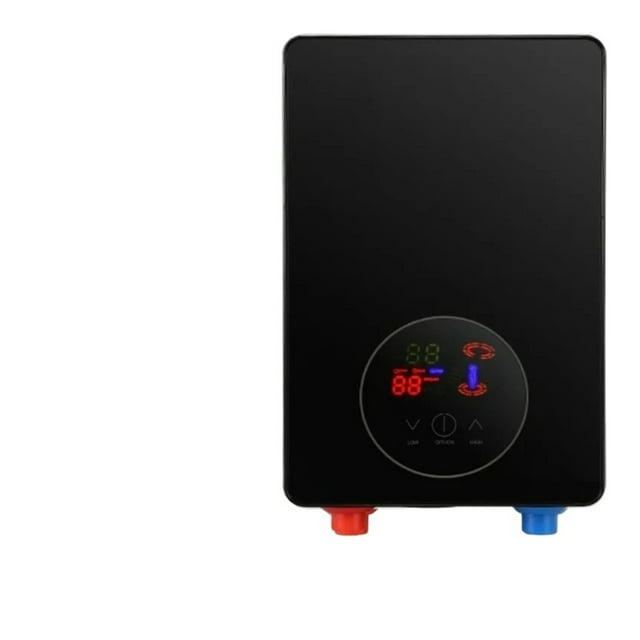 Chauffe-eau Instantané 7000W Affichage LCD Thermostat Chauffage à Induction Tactile Intelligent Mural