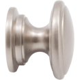 thumbnail image 2 of Estate Cabinet Knob, 1-1/4 Inches, Satin Nickel by Stone Harbor Hardware, 2 of 3