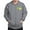 Graphite Gray, variant on CafePress - Fresh Lemonade Zip Hoodie - Zip Hoodie, Classic Hooded Sweatshirt with Metal Zipper