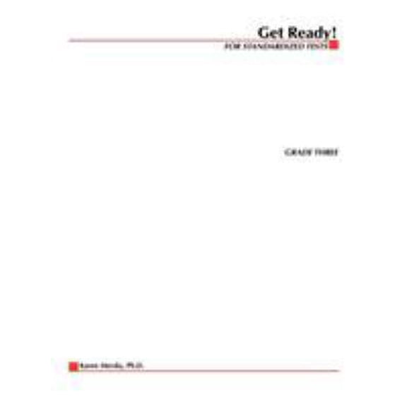 Pre-Owned Get Ready! For Standardized Tests: Grade 3 (Paperback) 0071360123 9780071360128