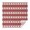 Red Christmas Knitted, variant on Red Christmas Reindeer Pattern Square Tablecloth,Waterproof Square Table Cover,Wipeable Spillproof Washable Table Cover for Home Kitchen Party Decor 42"X42"(107x107cm)
