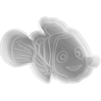 Clown Fish Freshie Silicone Mold Size 5" Wide x 3.25" Long x 0.8" Deep Fish Design for Freshie, Soap, Resin, Candles