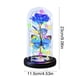 thumbnail image 3 of CaiYueKe LED Rose Night Light with Butterflies Glass Dome Preserved Flower Romantic Gift for Women Valentine's Day Birthday Christmas Home Decor, 3 of 8