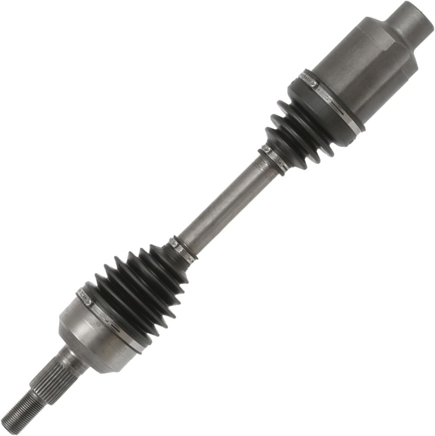 Detroit Axle - 2.4L Front CV Axles for 2010 2011 2012 2013 2014 2015 2016 2017 Chevrolet Equinox GMC Terrain, Complete CV Axle Shafts Assembly Replacement
