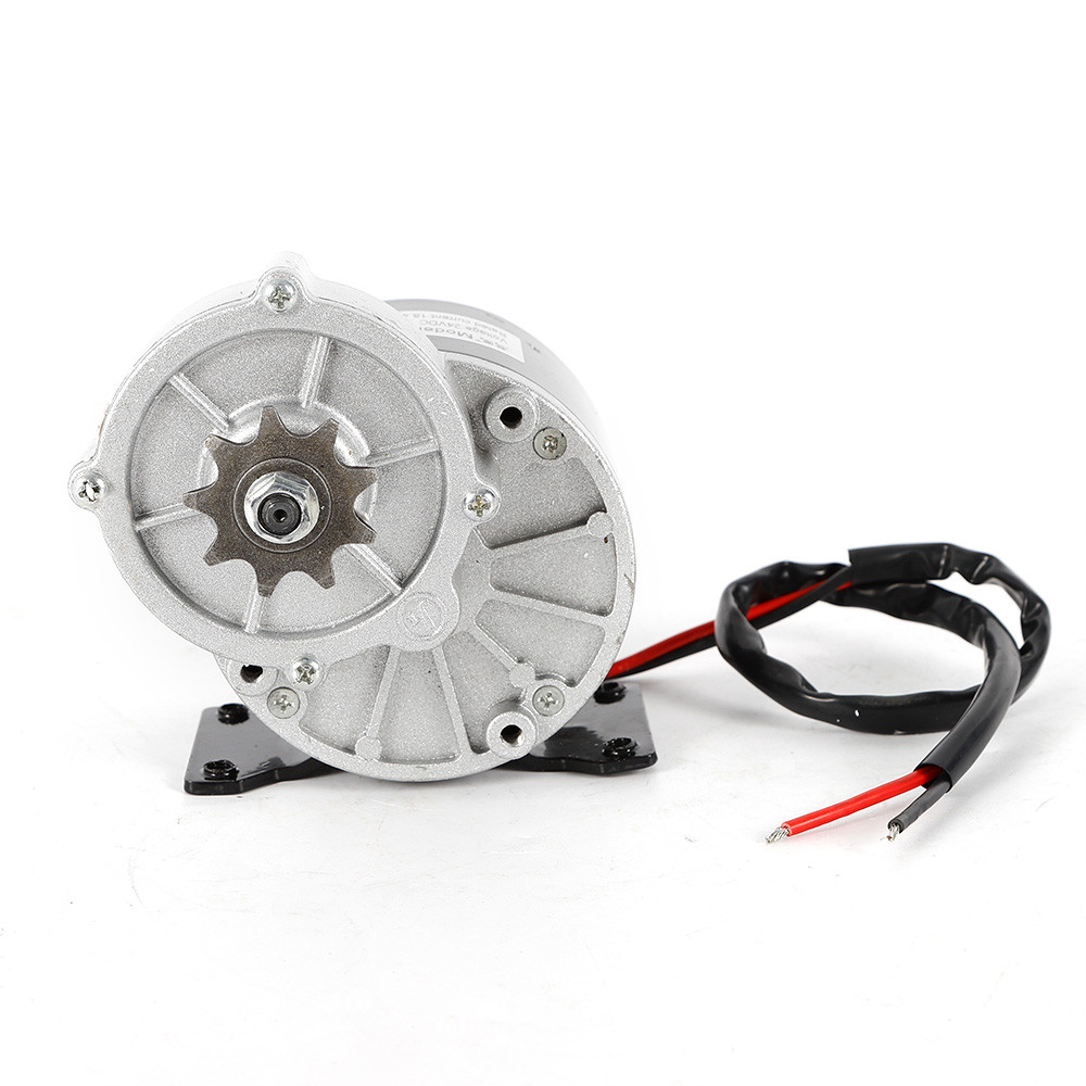 350W 24 V DC electric motor for bicycle bike scooter gear reduction 300 Rpm for Small Electric Vehicles, Mopeds, Mini Bikes