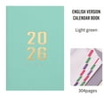 thumbnail image 4 of Coollooc 2026 Planner, Monthly, 8.35" x 5.79", Pocket Size, January 2026 - December 2026, Organizer Daily & Yearly Schedule for Work, School & Women(Mint Green), 4 of 7