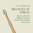 thumbnail image 4 of PLUS ULTRA Bamboo Toothbrush, Soft Bristle All-Natural Toothbrush Brush Smile Repeat Handle, 4 of 6