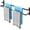 Black-32inch-b, variant on Double Towel Bar, 24Inch Towel Rack for Bathroom, Stainless Steel Double Bath Towel Bar, Wall Mounted Towel Holder, Double Towel Rod Towel Rail Hanger for Wall, Kitchen (Matte Black)