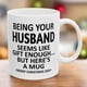 thumbnail image 1 of Taza de café de cerámica de 325 ml | Diseño original con letras del alfabeto | Apto para microondas y lavavajillas | Regalo único para militares, hombres, mujeres, familiares, amigos, compañeros, 1 of 5