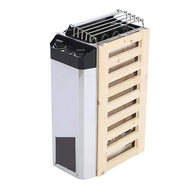 Poêle de Sauna en Acier Inoxydable à Contrôle Interne, Outil de Chauffage pour Salle de Sauna, Poêle de Sauna en Acier Inoxydable, Poêle de Sauna, Installation Sans Effort