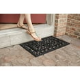 thumbnail image 2 of IUC International 173R Fleur Di Lys Recycled Rubber Doormat, 2 of 4