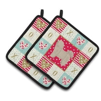Odis Love Pair of Pot Holders