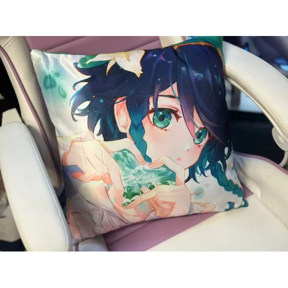 Verdian Siswanti Genshin Impact Peripheral Double-Sided Pillow 17.5*17.5In Us