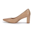 thumbnail image 2 of Walking Cradles Wc Samantha Women Pump Shoe In Nude Cashmere Leather, 2 of 5