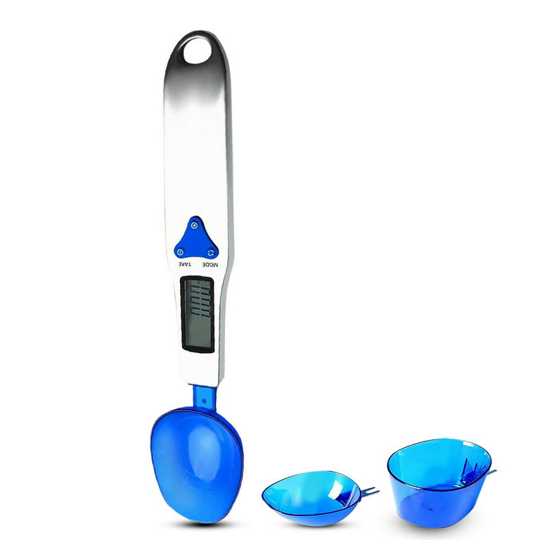 Digital Spoon Scale Kitchen Electronic Measuring Spoon with Tare for Food,  Spice High Precision Detachable Spoon Weighing with LCD Display Weights up