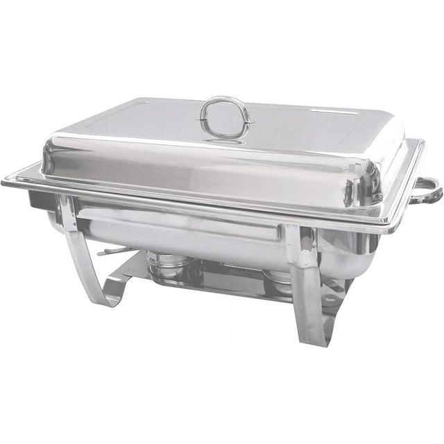 Sagetra - Ensemble de Plats à Frottement en Acier Inoxydable 18/8 Taille Complète