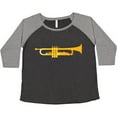 thumbnail image 3 of Inktastic Trumpet Gold Brass Music Instrument Women's Plus Size T-Shirt, 3 of 5