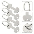 thumbnail image 5 of CIMAXIC 4Pcs Trolley Tokens Keychain Shopping Trolley Tokens Pendant Tokens Key Buckle Trolley Tokens Key Ring,2.76"X1.02"X0.87", 5 of 5