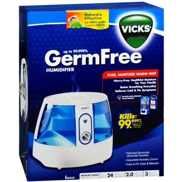 Vicks GermFree Humidifier 1 Each (Pack of 3)