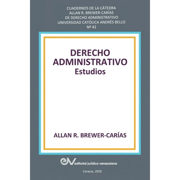 DERECHO ADMINISTRATIVO. Estudios (Paperback)