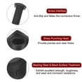 thumbnail image 4 of Sheet Metal Punch Hole Punch 10mm Bearing Steel Precise Cutting Manual Knockout Kit with External Hex Shank for Metal Steel Plate Sink Stainless Steel, Black, 4 of 5