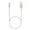 White, variant on erfcxs Enchanting Charging Cable For Electronic Smartwatches: Portable Flexible Foldable USB Charging Cable With Multiple Interface Compatibility And Enhanced Secure Features