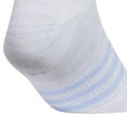 thumbnail image 4 of Girls adidas 6-Pack Superlite 3.0 No Show Socks Color: Black White Blue Size: MEDIUM, 4 of 4