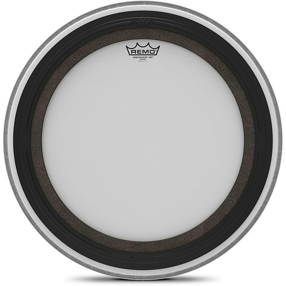 Remo Ambassador SMT Coated Bass Drum Head 20 in. White