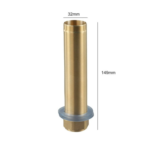 Kitchen Basin Tap Repair Fitting Kit Threaded Brass Tube Nut Install Parts Long lasting and Effortless Installation