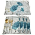 thumbnail image 2 of Plant Rose Flower Retro Old Newspaper Table Runner Home Wedding Table Mat Centerpieces Decoration Party Dining Long Tablecloth, 2 of 6