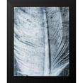 thumbnail image 2 of Kimberly, Allen 12x14 Black Modern Framed Museum Art Print Titled - Up Close Feather 1, 2 of 5