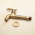 thumbnail image 5 of Antique Brass Faucet Handle Laundry Bathroom Wall Mounted Washing Machine Faucet Outdoor Garden Single Hose Cold Faucet, 5 of 5