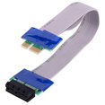 thumbnail image 2 of 2 uds pci-express pci-e 1x Cable extensor de tarjeta vertical Cable de extensión Afortunado Sencillez, 2 of 3