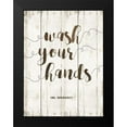 thumbnail image 2 of Murray, Amanda 12x14 Black Modern Framed Museum Art Print Titled - Wash Hands, 2 of 5