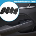 thumbnail image 2 of Cubierta de reposabrazos Unique Bargains para Volkswagen Golf MK4 2002-2005 negro juego de 4, 2 of 7