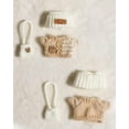 thumbnail image 5 of 17cm Doll Outfits - Kawaii Chic Style Set for 17cm Dolls, Cute Doll Clothes with Accessories -Button Up Stripe Sweater + Hat + Bag, 5 of 5