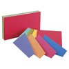 Oxford Ruled Index Cards, 3 x 5 Inches, Assorted Extreme Colors, Pack of 100