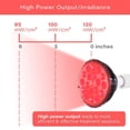 thumbnail image 4 of Lampe à Lumière Rouge 54W Lampe de Thérapie par Lumière LED Rouge 660nm et 850nm Lampes LED Infrarouges, 4 of 7
