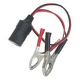 thumbnail image 6 of KERISTE 12V/24V Car Lighter Socket To Battery Alligator Clip Power Adapter, 6 of 8