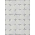 thumbnail image 2 of Addison Rugs Chantille Indoor/Outdoor Transitional Circles Gray Washable Rectangle Rug, 10' x 14', 2 of 6